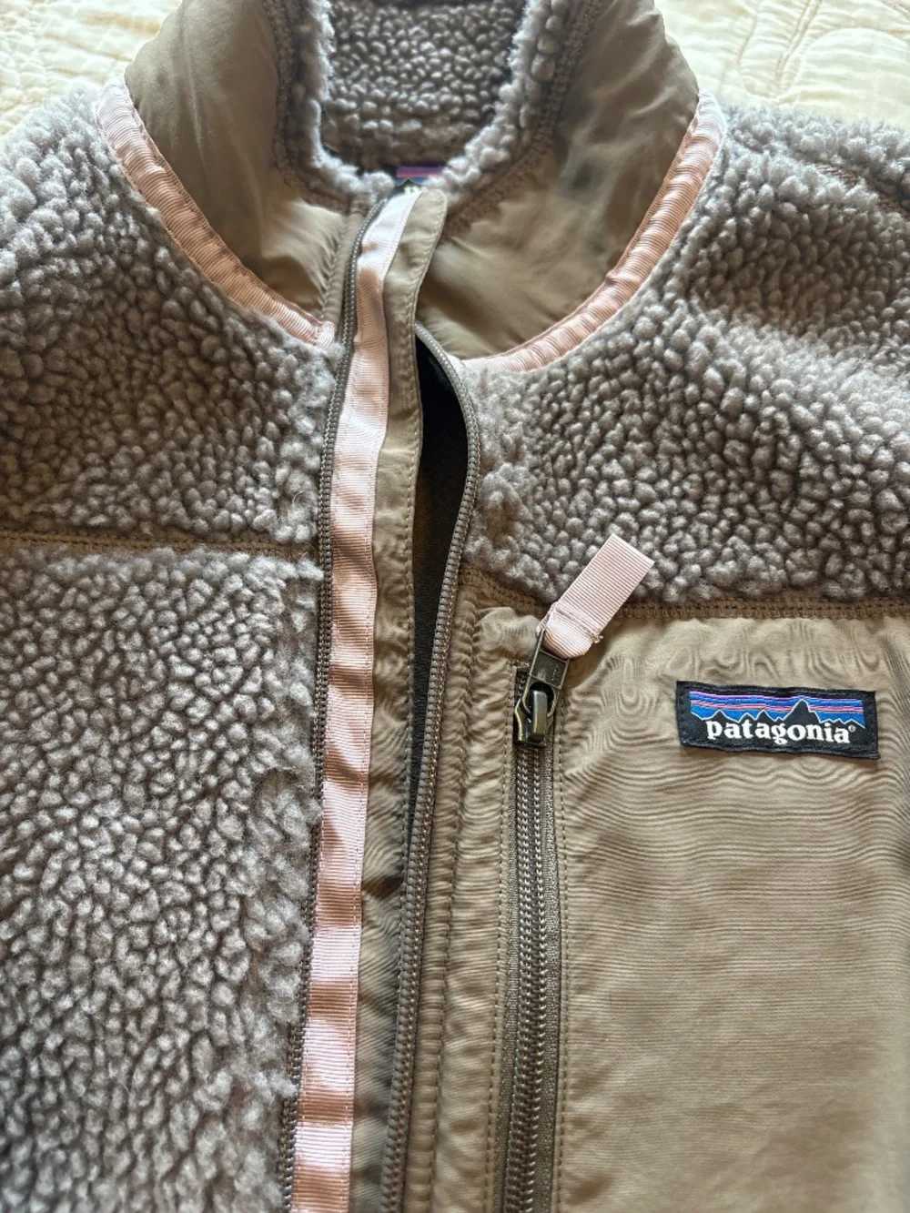 boucle patagonia jacket